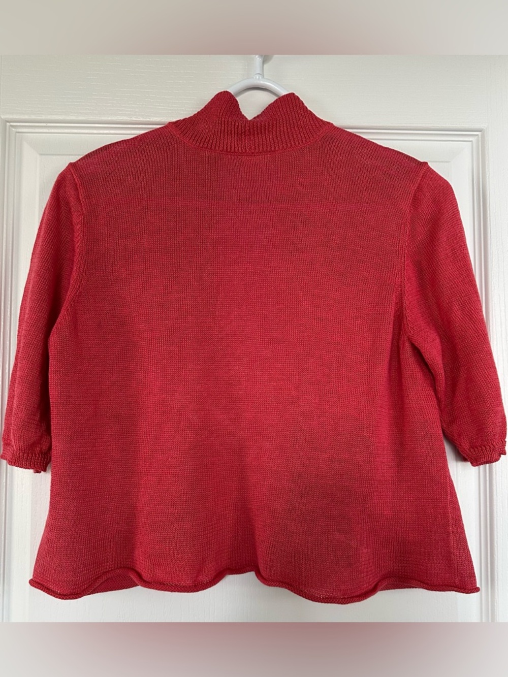 Eileen Fisher Linen  Open Cardigan Sweater - Picture 3 of 6